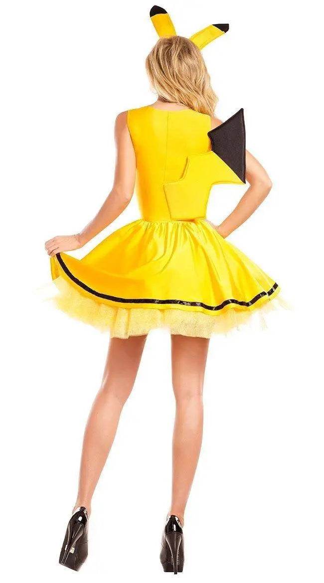 Pikachu animal costume Halloween party cosplay dress - zzcosplay