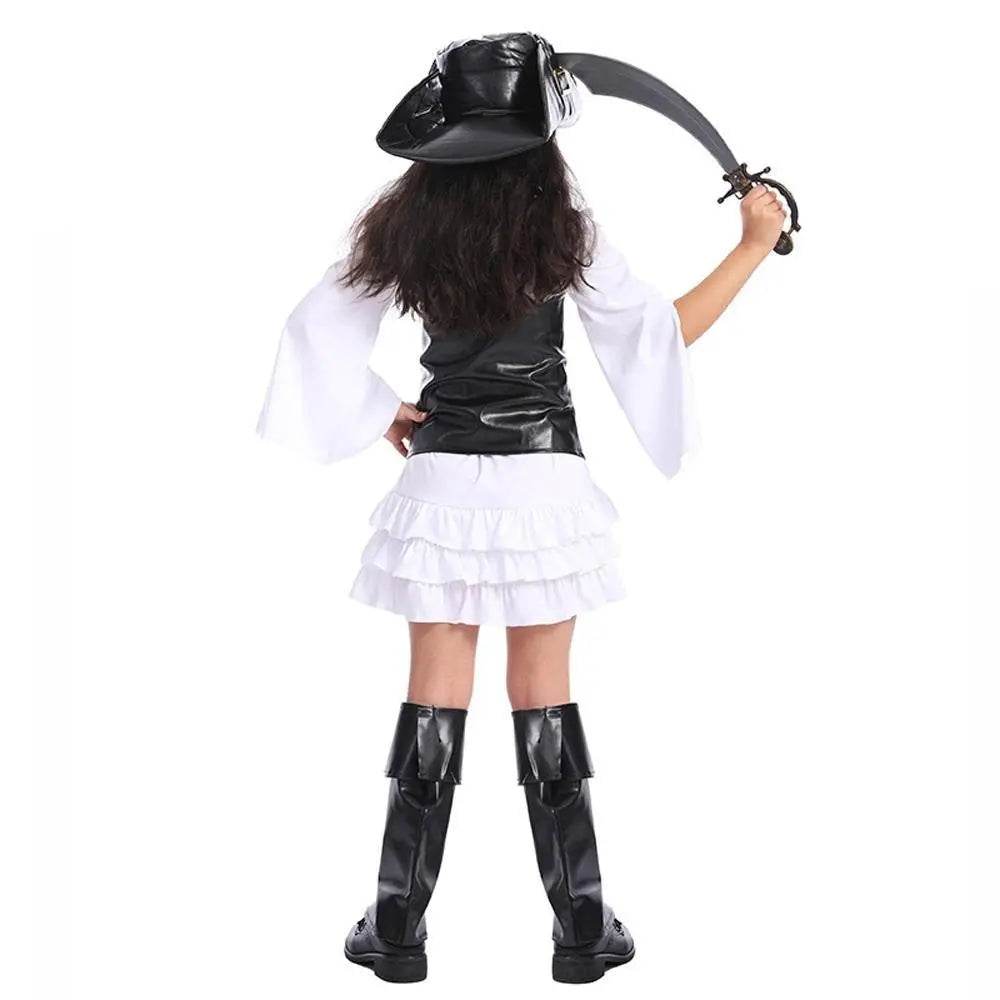 Pirate Outfit Cosplay Costume Fancy Dress Halloween For Kids - zzcosplay