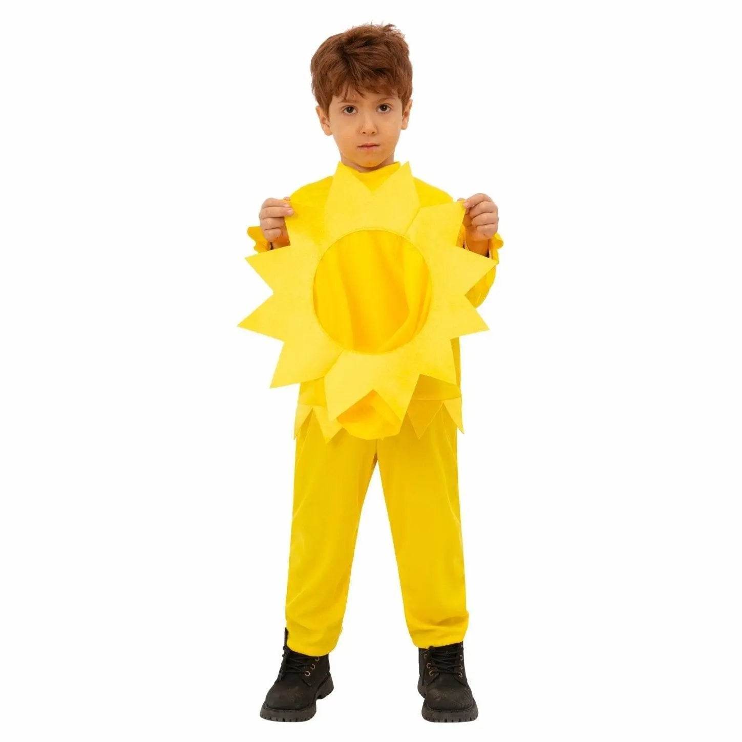 Plant Sunflower Children's Day Kids Stage Party Cosplay Costumes - zzcosplay