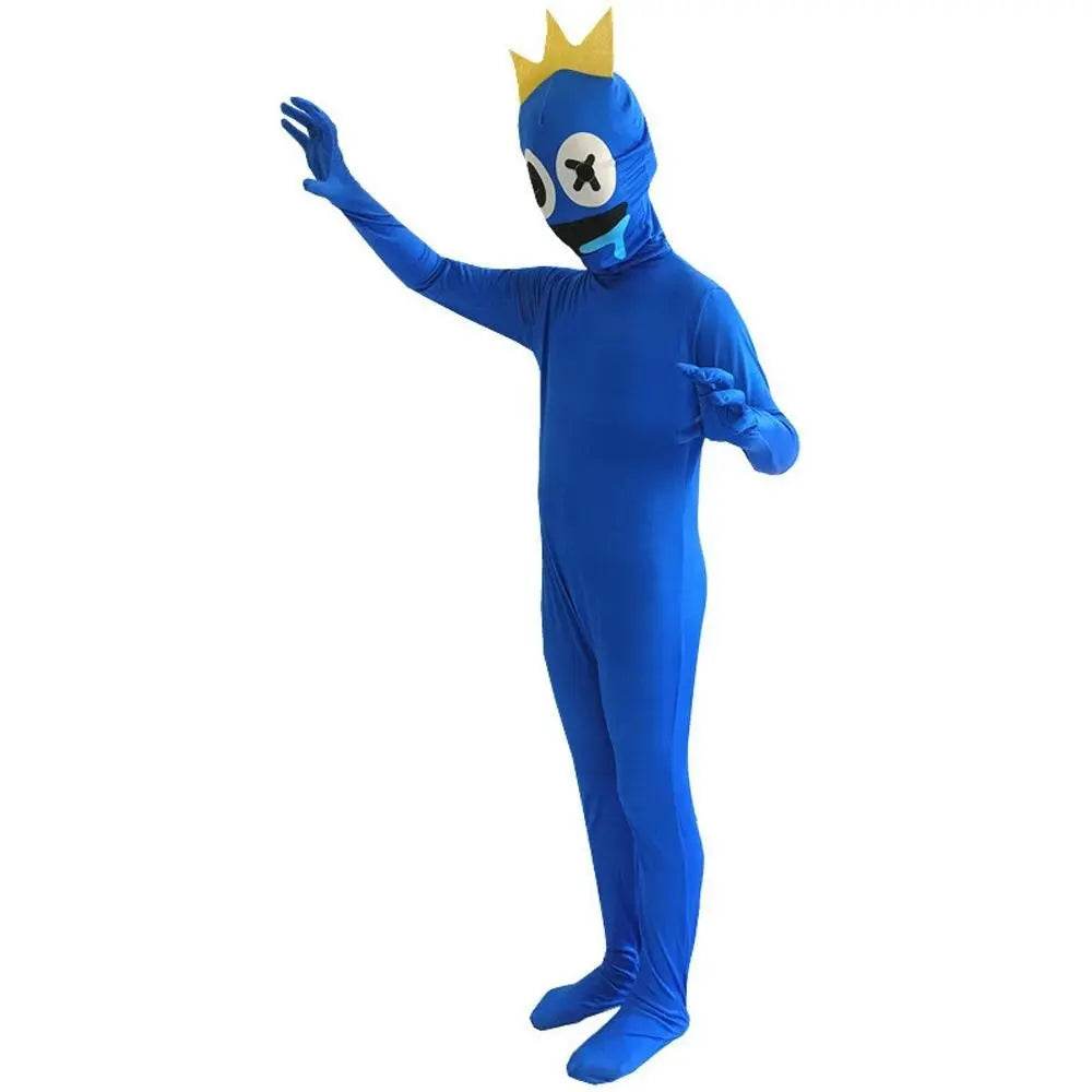 Roblox rainbow friends Cosplay Costume Blue Monster costume jumpsuit - zzcosplay