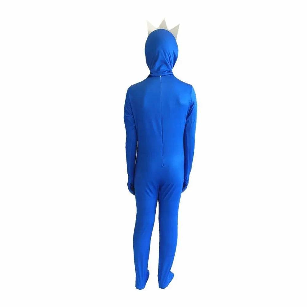 Roblox rainbow friends Cosplay Costume Blue Monster costume jumpsuit - zzcosplay