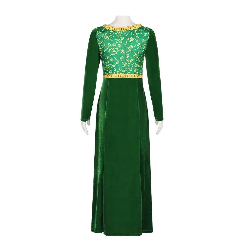 Shrek-Fiona Princess Dress Costume Outfits Cosplay Halloween Carnival Suit - zzcosplay