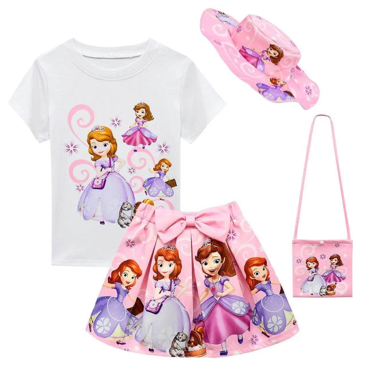 Sofia Princess Suit Dress Anime Princess Suit Dress Kids - zzcosplay
