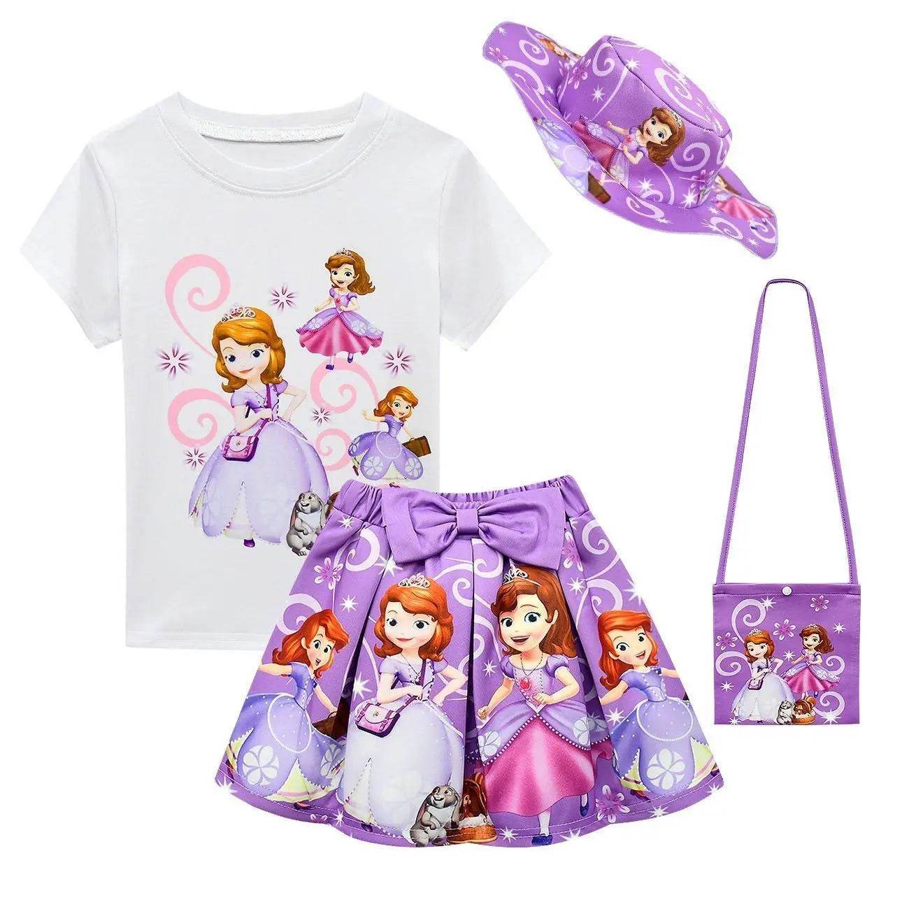 Sofia Princess Suit Dress Anime Princess Suit Dress Kids - zzcosplay