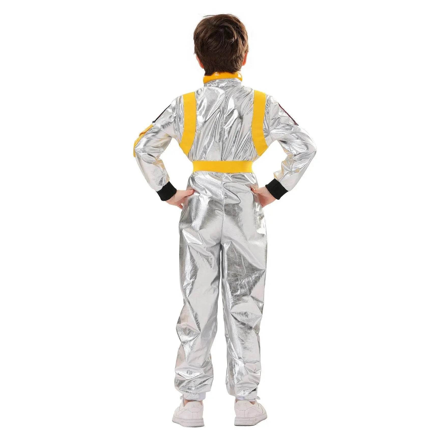 Space Suit Astronaut Couples Costume Carnival Halloween For Kids Girls Boys - zzcosplay