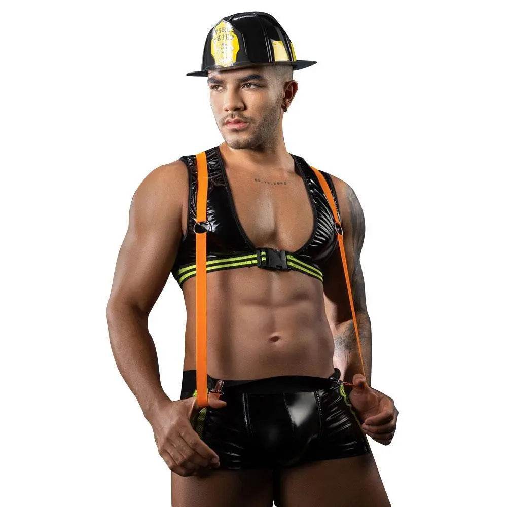 Stag Do Party Firemen Fancy Dress Costume Outfit Night Club Bar For Men - zzcosplay
