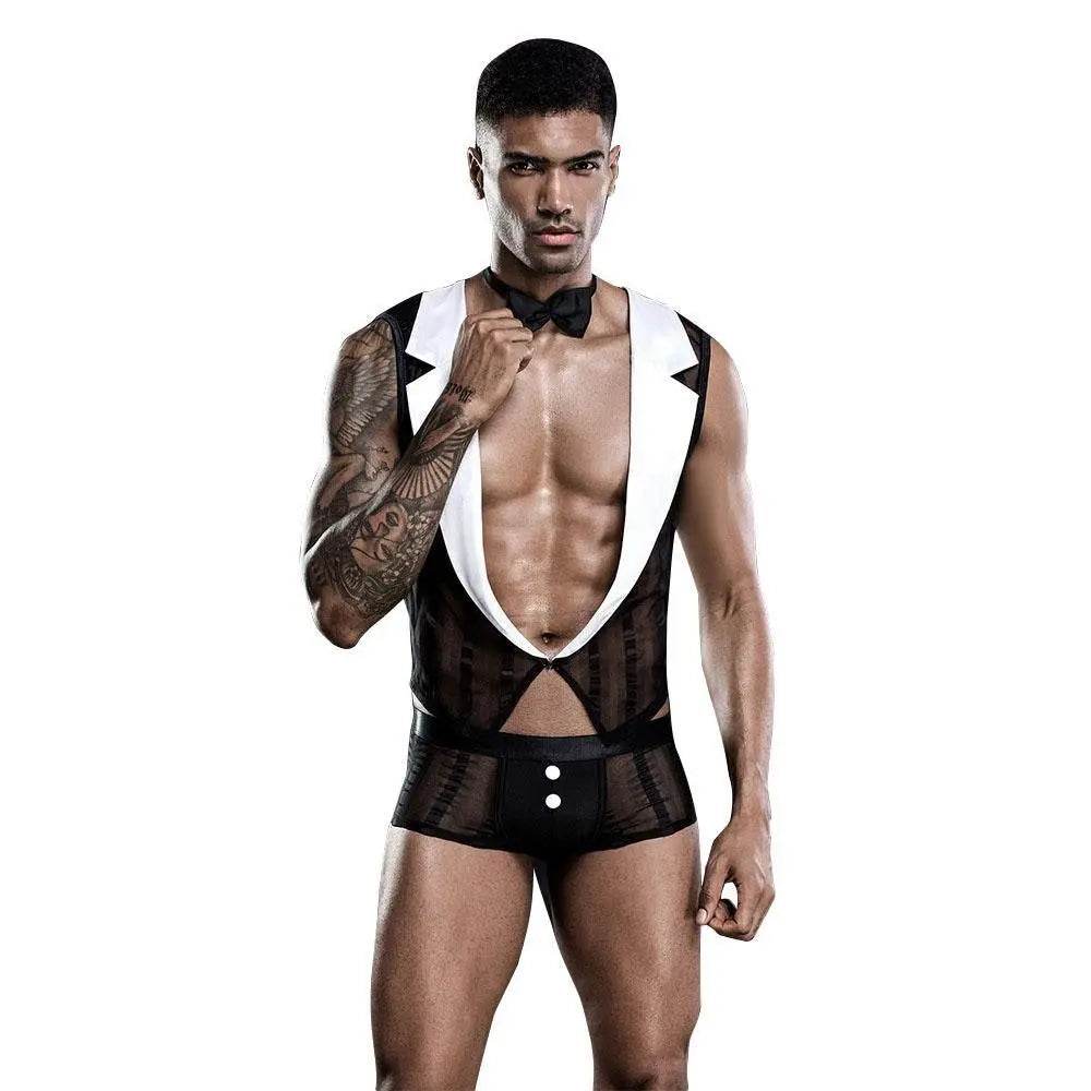 Stag do Gay Waiter Party Costume Night Club Uniform - zzcosplay