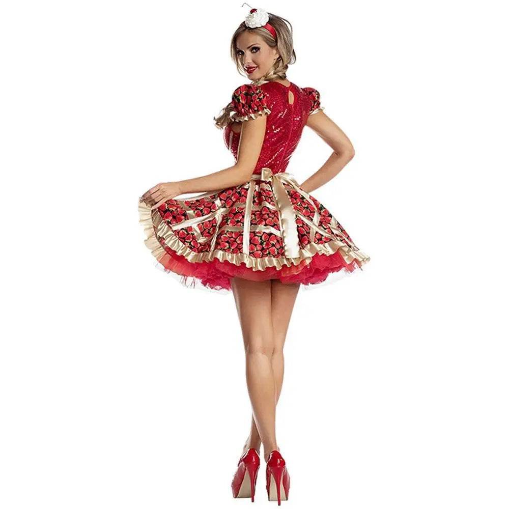 Strawberry Costume Women Dress - zzcosplay