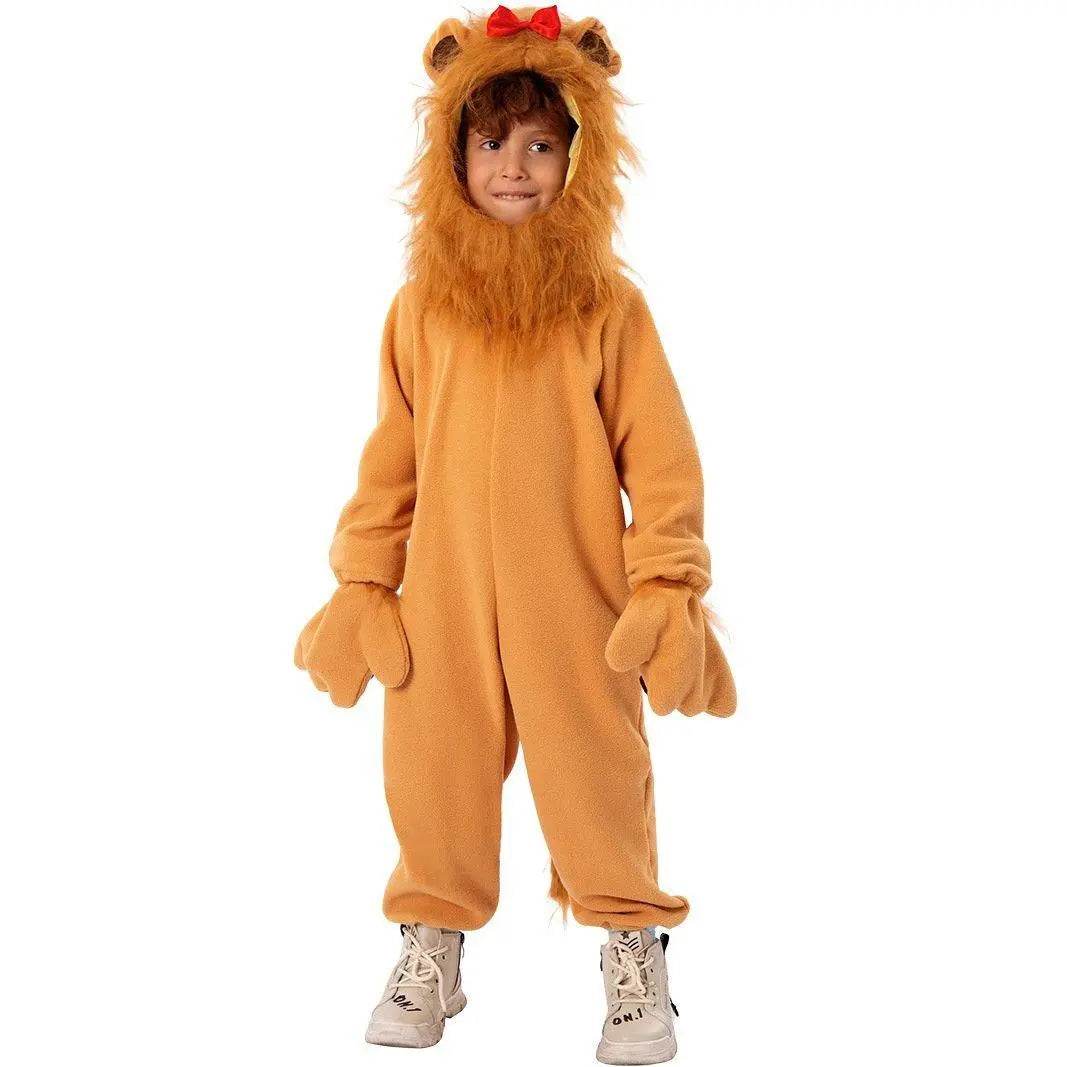 The Wizard of Oz Funny Little lion Child Costume Party kids Cosplay Halloween - zzcosplay