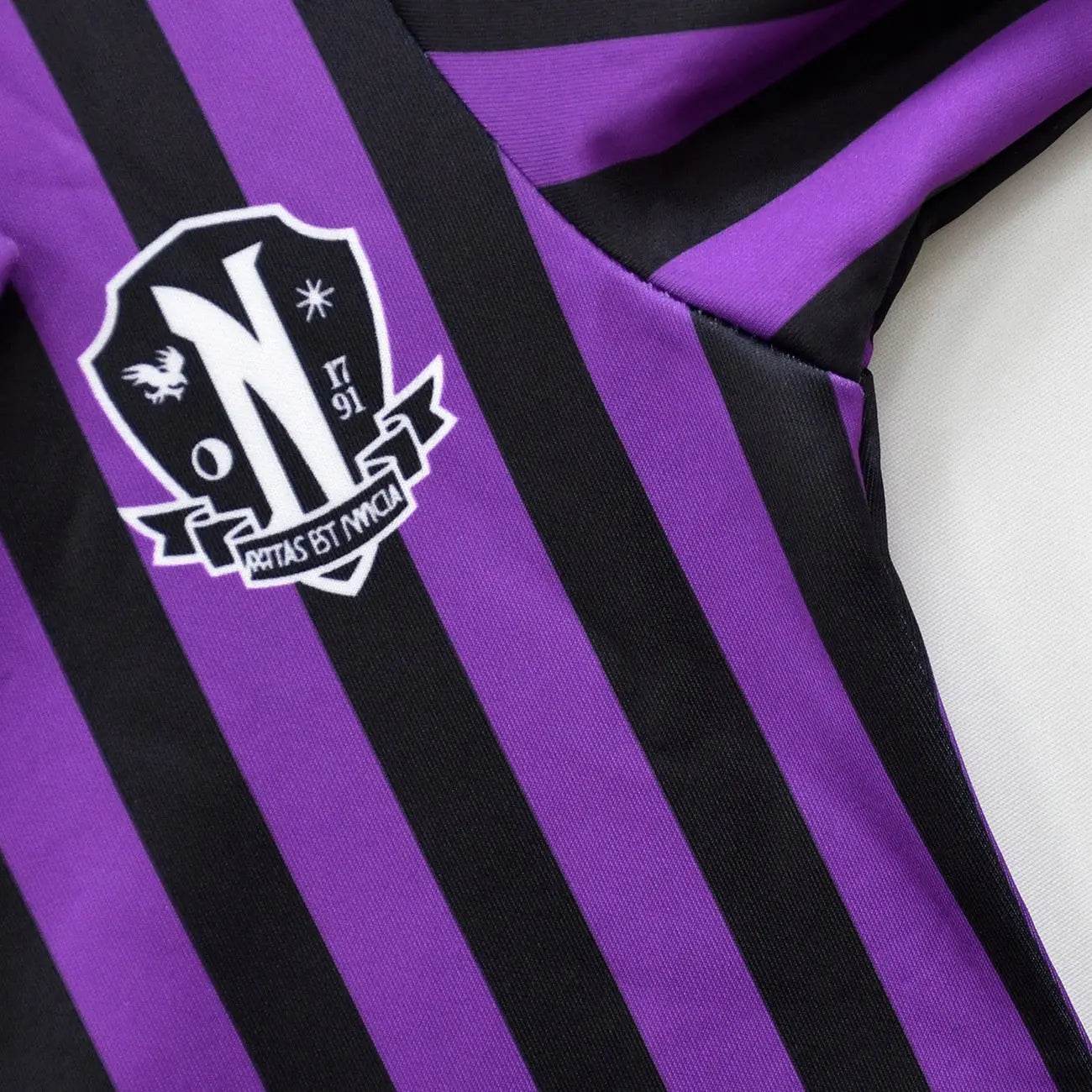 Wednesday Costume The Addams Family Cosplay Long Sleeve suit skirt For Kids - zzcosplay