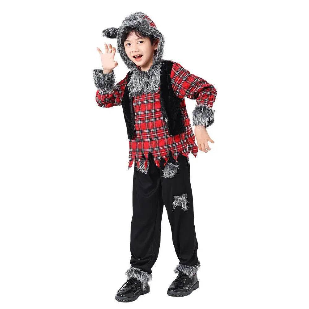 Werewolf Kid costume Halloween Child Cosplay Stage performance - zzcosplay