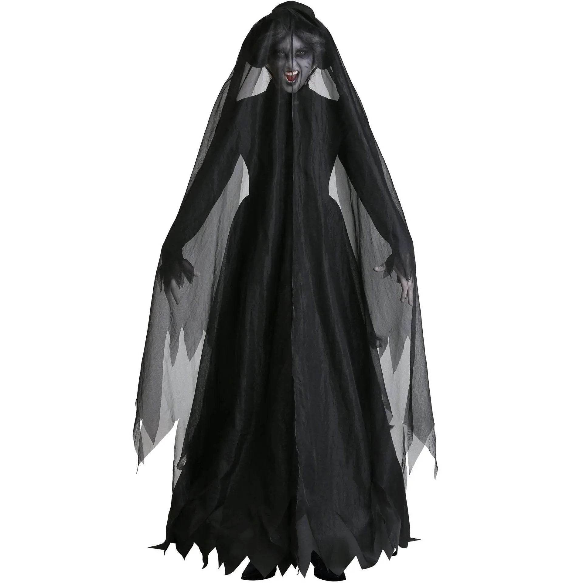 Witch ghost bride costume halloween cosplay - zzcosplay