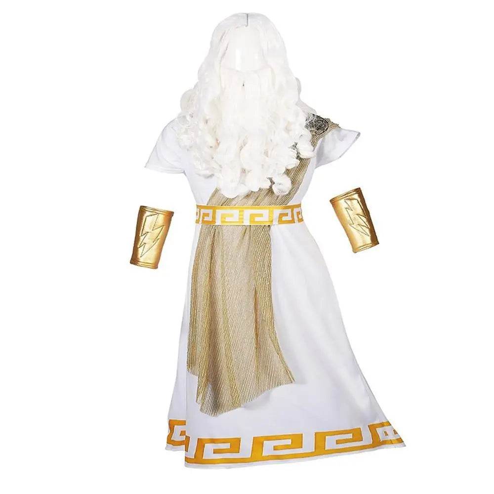ancient greek mythology zeus Children Halloween carnival costume for kids - zzcosplay
