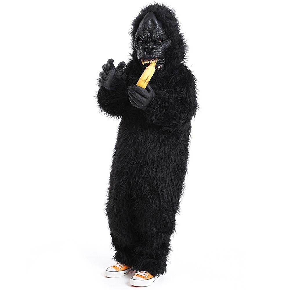 Animal party play King Kong Suffed Gorilla Costume for Kids - zzcosplay