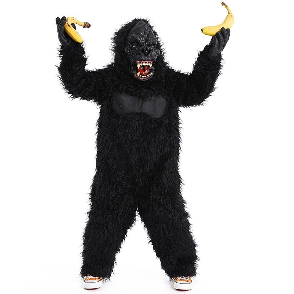Animal party play King Kong Suffed Gorilla Costume for Kids - zzcosplay