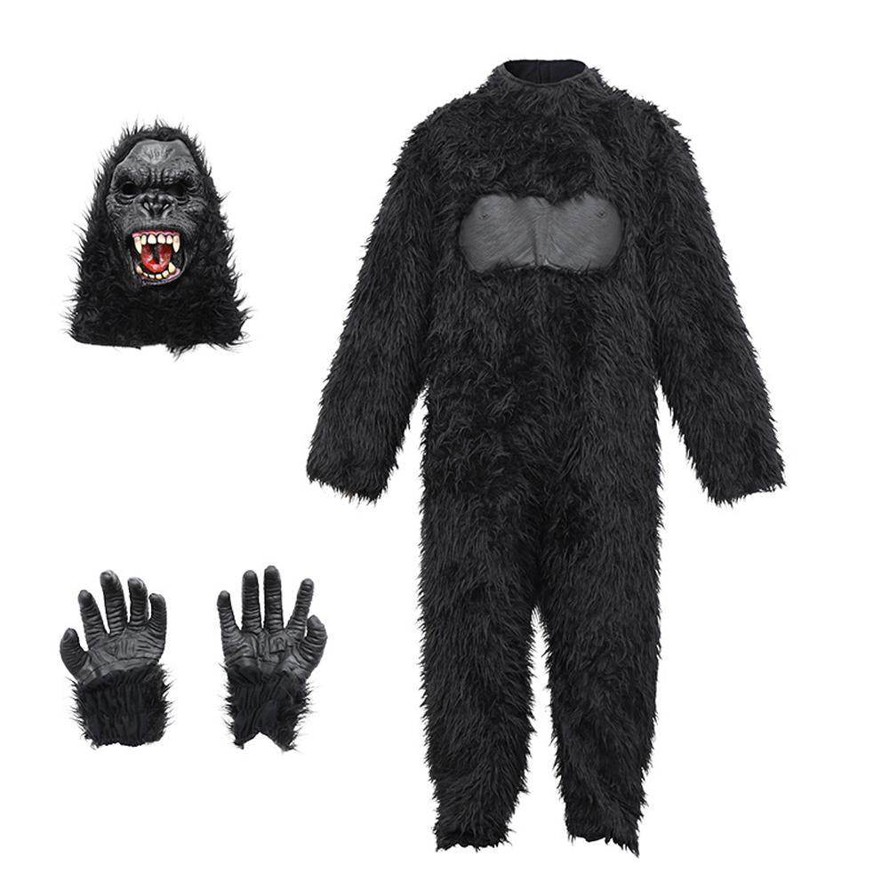 Animal party play King Kong Suffed Gorilla Costume for Kids - zzcosplay