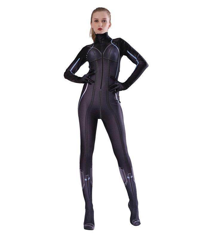 Avengers Endgame Black Widow Cosplay Costume for Adult Kids - zzcosplay