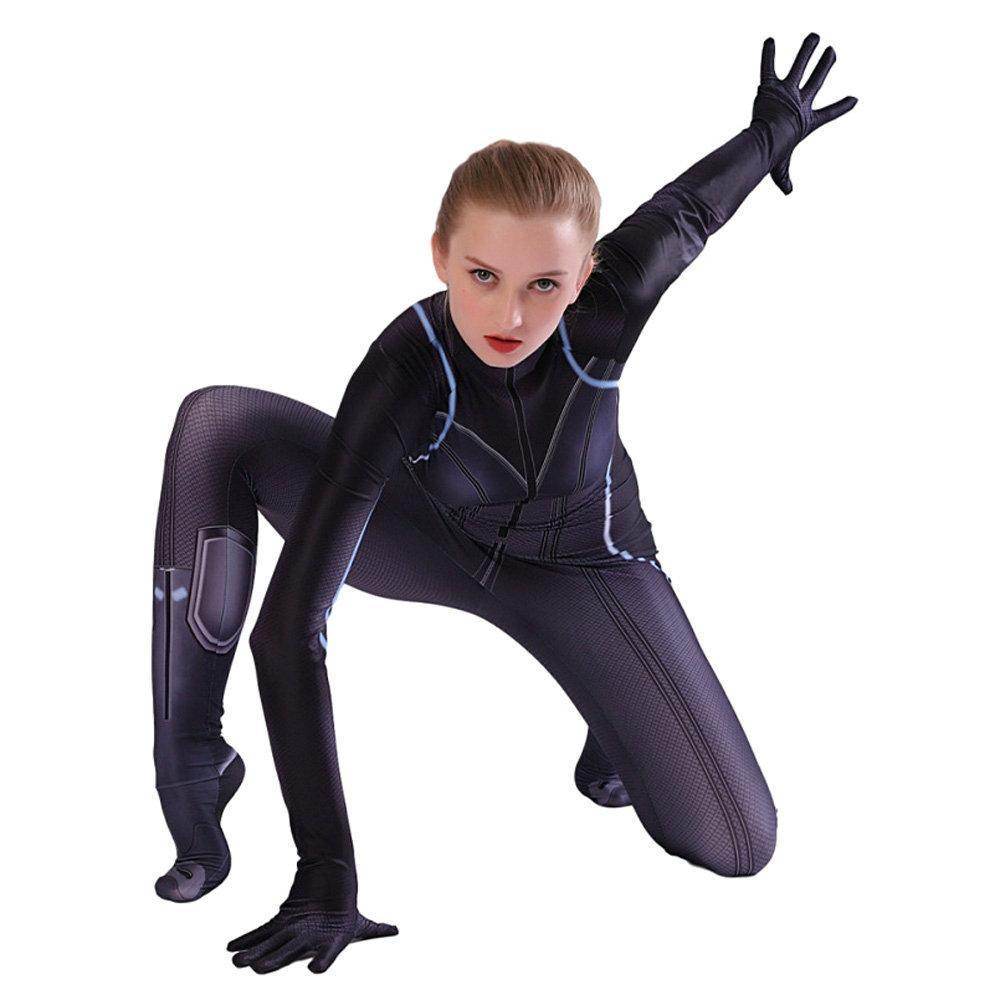 Avengers Endgame Black Widow Cosplay Costume for Adult Kids - zzcosplay