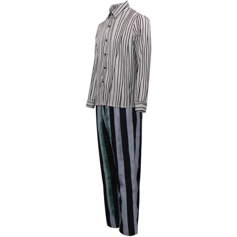 Beetlejuice 2 Michael Keaton Costume for men Party Halloween Suit - zzcosplay