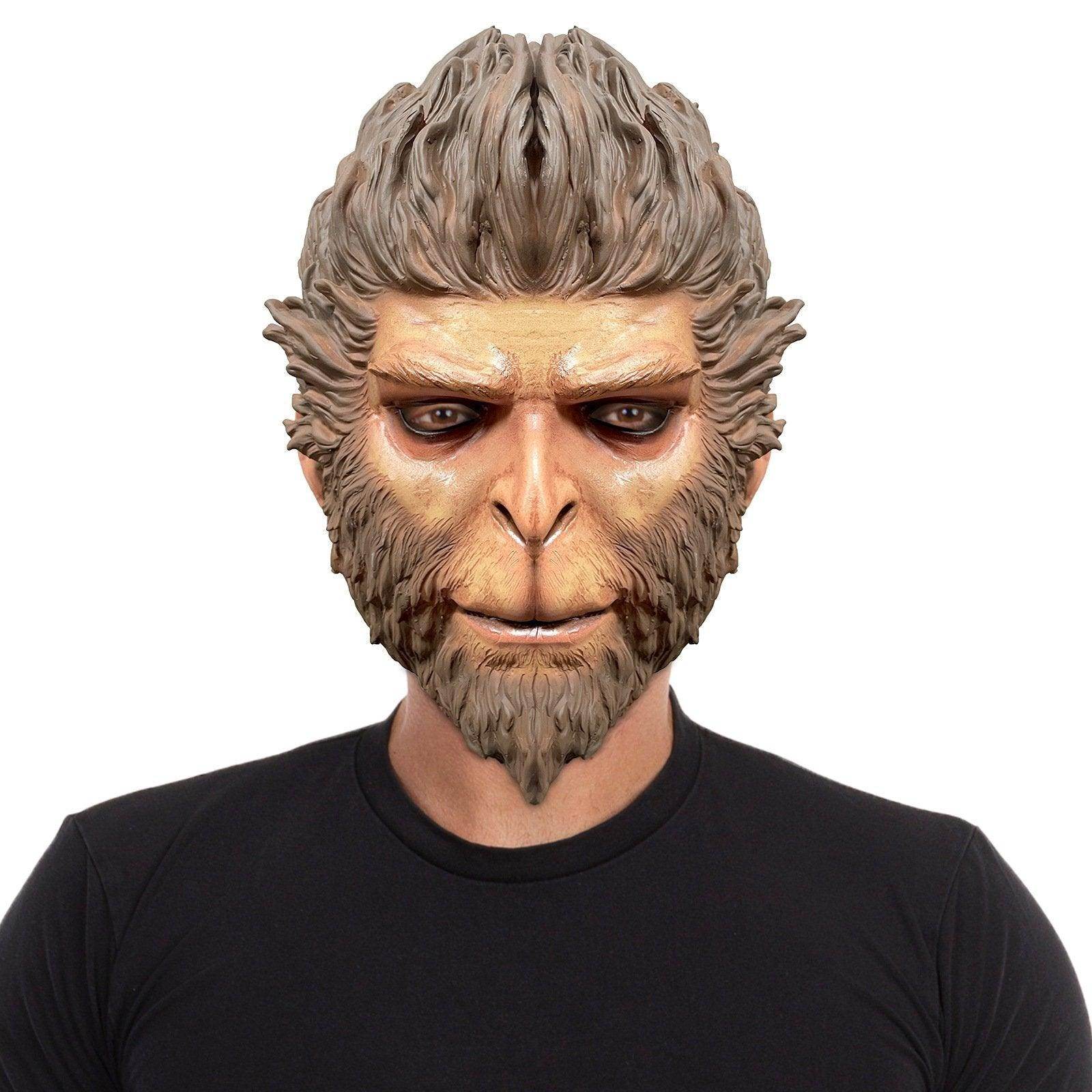 Black Myth Wukong Fun Monkey Mask Halloween - zzcosplay