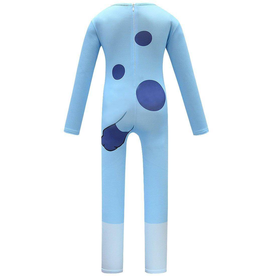 Boys Bluey Girls Bingo Dog Kids Halloween Cosplay Party jumpsuit Onesie Costume - zzcosplay