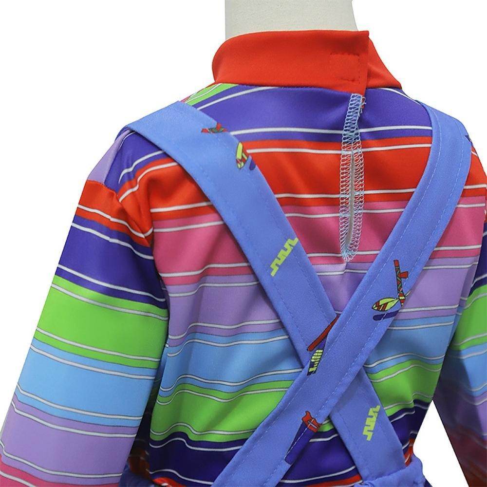 child's kids Chucky Costume Boy Jumpsuit Girls Dress stage Halloween - zzcosplay