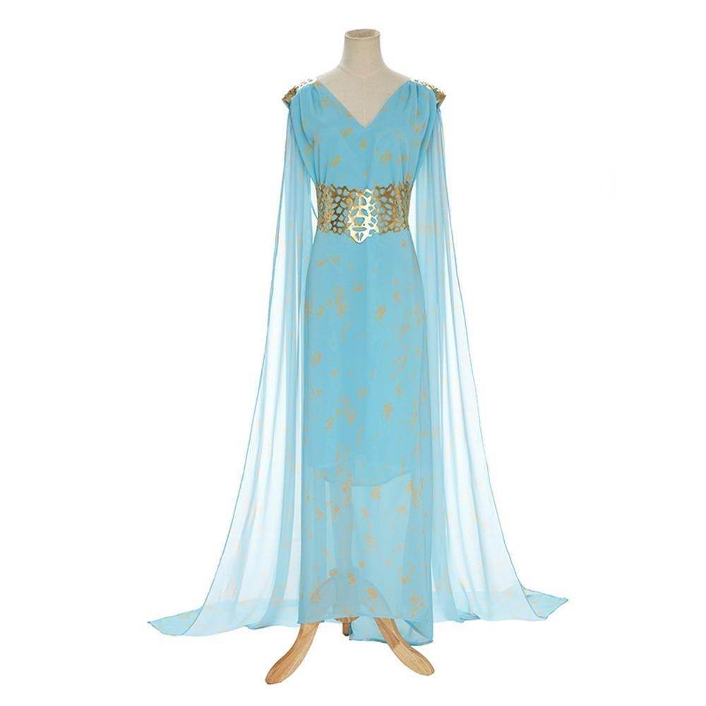 Daenerys Targaryen Costume Women party dress Game of Thrones - zzcosplay