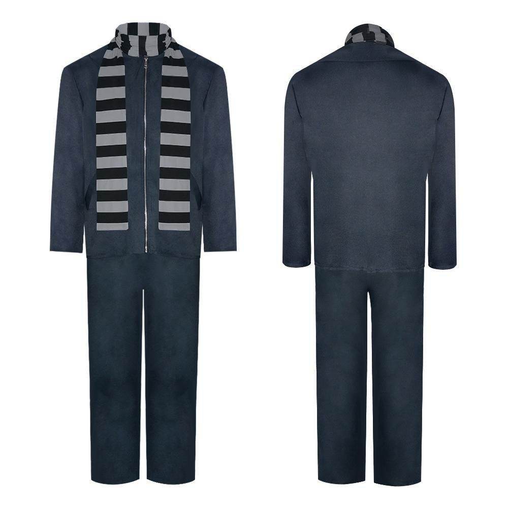 Deluxe Despicable Me Gru Costume for Men Adult Party Halloween - zzcosplay