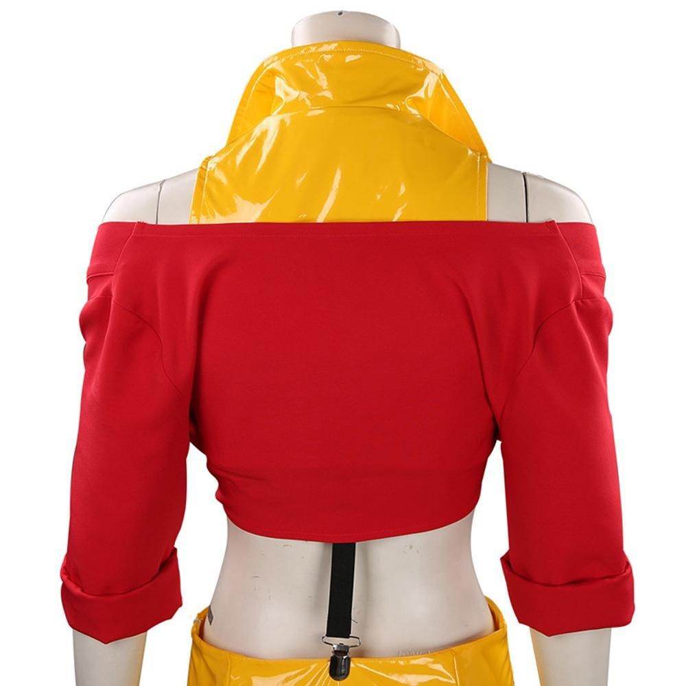 Faye Valentine Cowboy Bebop Outfit Carnival Suit Cosplay Costumes - zzcosplay