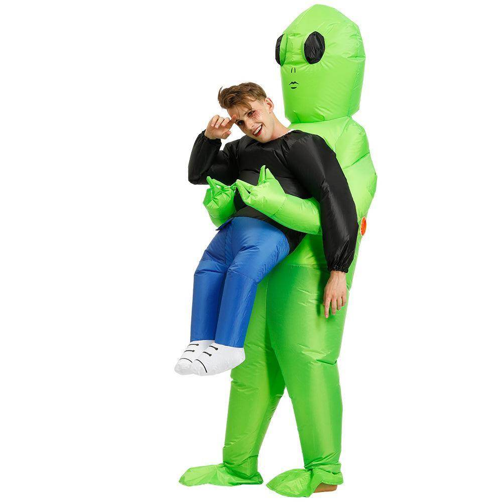 Funny inflatable Alien costume Halloween Party for Adult Kids - zzcosplay