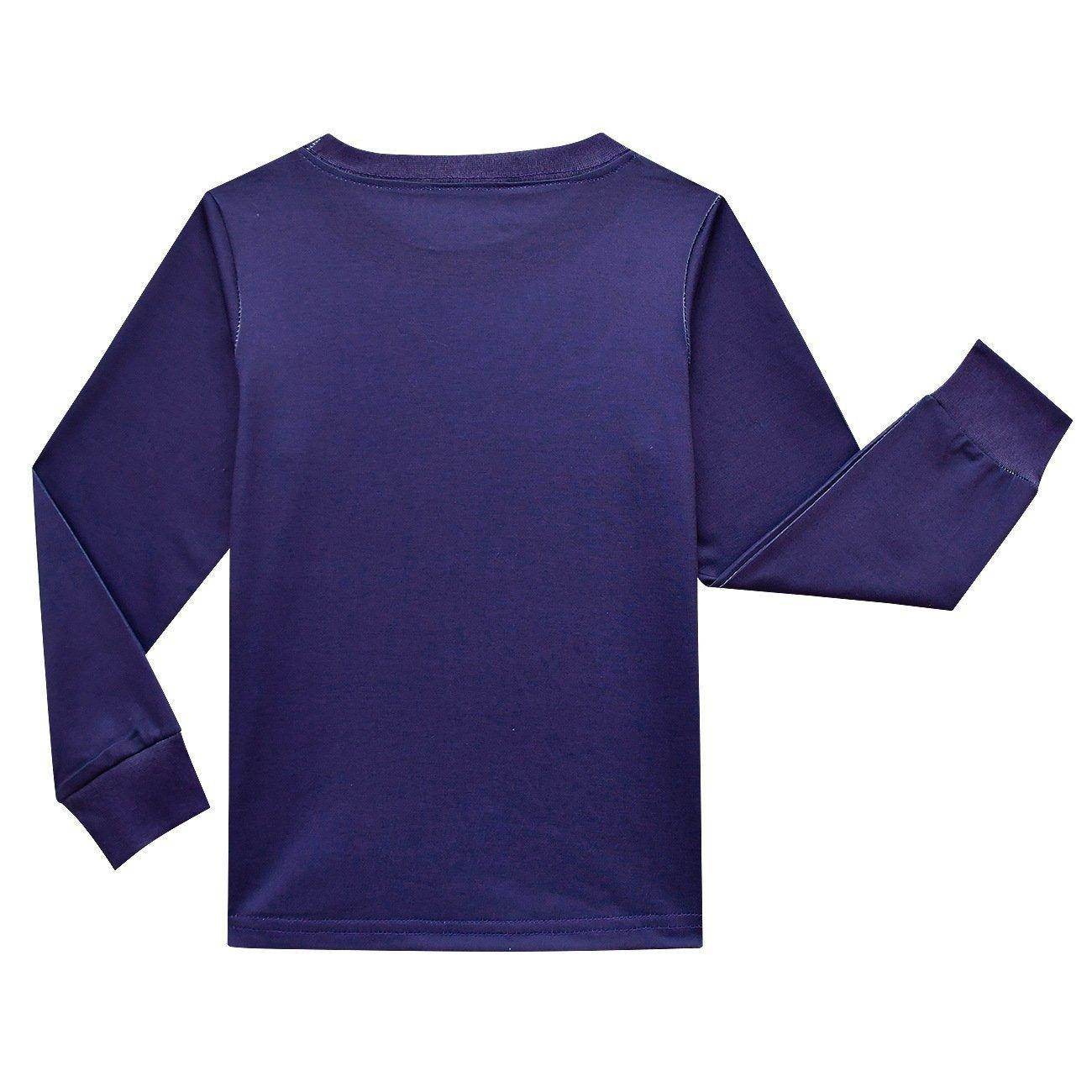 Godzilla Vs Kong Printed Two-piece Boy Long-sleeved Trousers Pajamas - zzcosplay