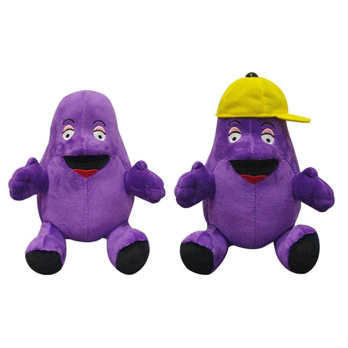 Grimace Shake Killer Purple Milkshake Stuffed Doll Toys - zzcosplay