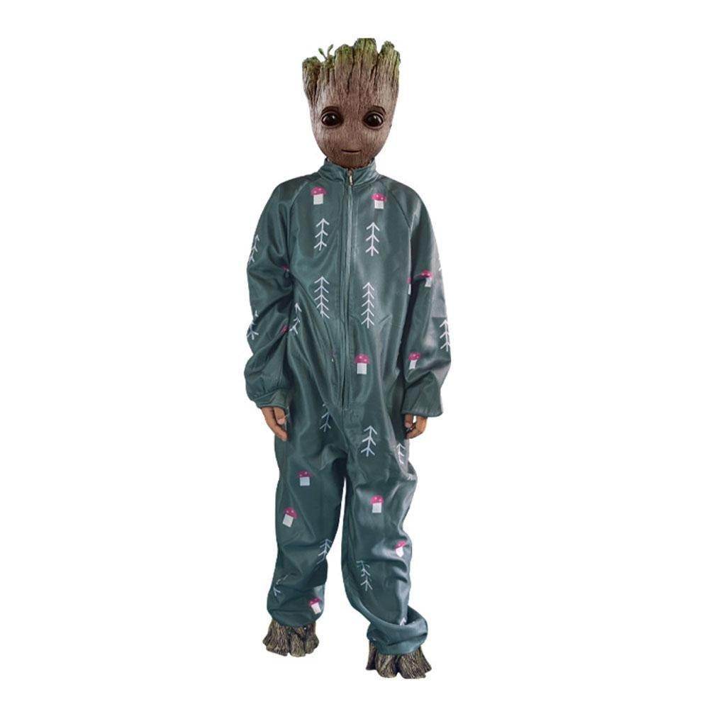 Guardians of the Galaxy Ente Groot Costume jumpsuit Halloween Cosplay Outfits Party Carnival Suit - zzcosplay
