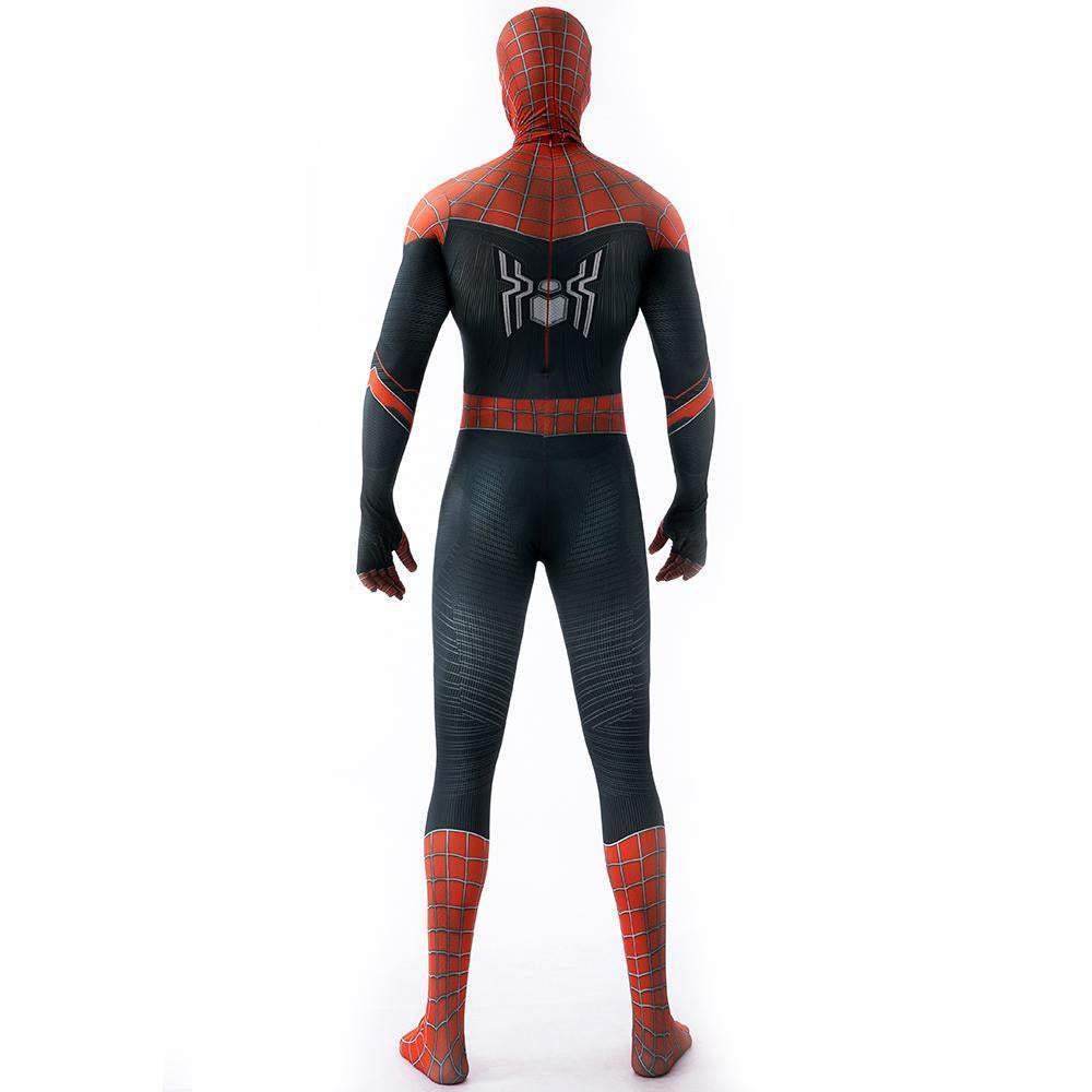 Halloween Cosplay Peter B Parker Spiderman Jumpsuit Superhero Tights Costume Suit Zentai For Adult Kids - zzcosplay