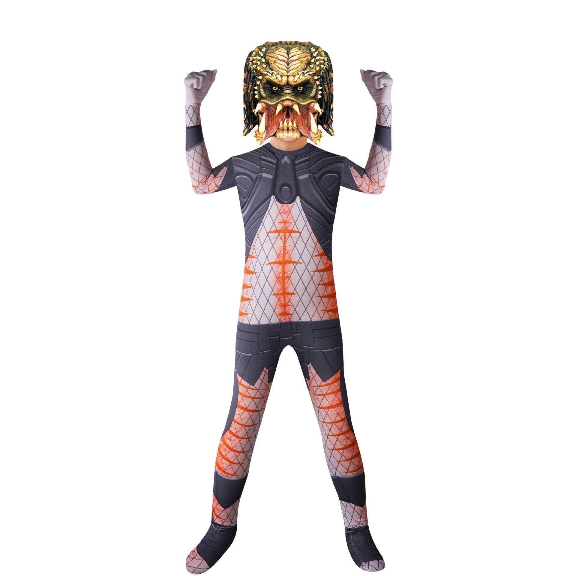 Horror Predator Child Play Costume Stage Performance Jumpsuit Hallloween - zzcosplay