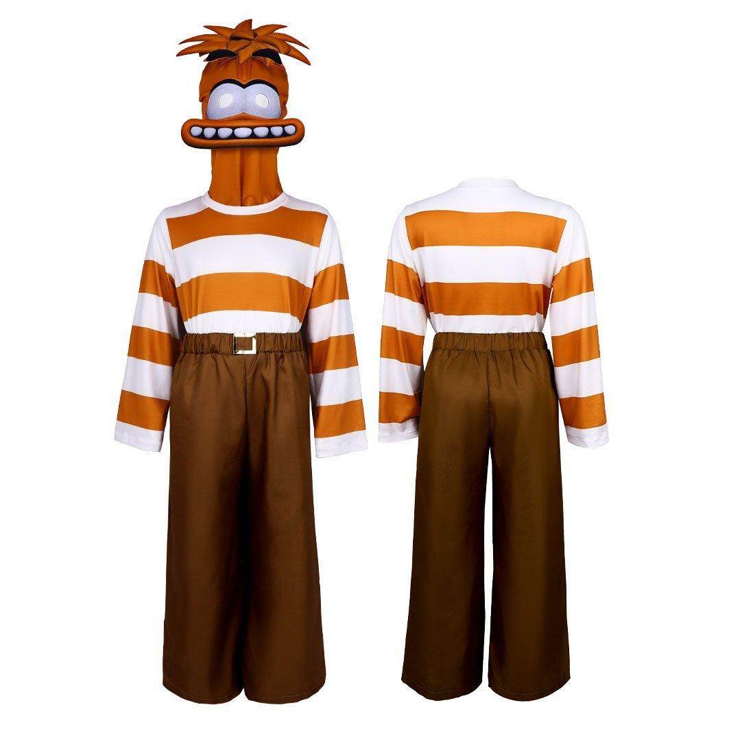 Inside Out 2 Anxiety Costume Halloween Stage Performance Outfit for Kids and Adults - zzcosplay