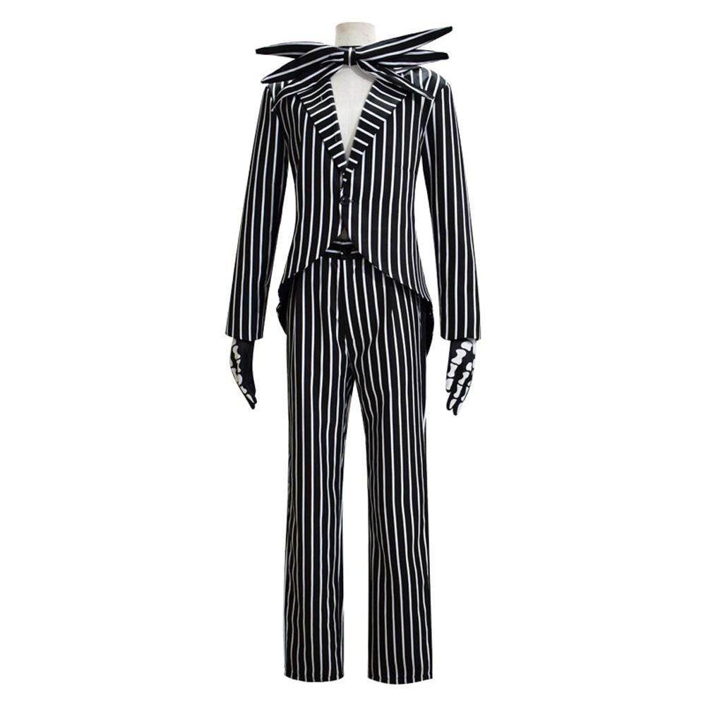 Jack Skellington Couples Costume Nightmare Before Christmas For Women Men - zzcosplay