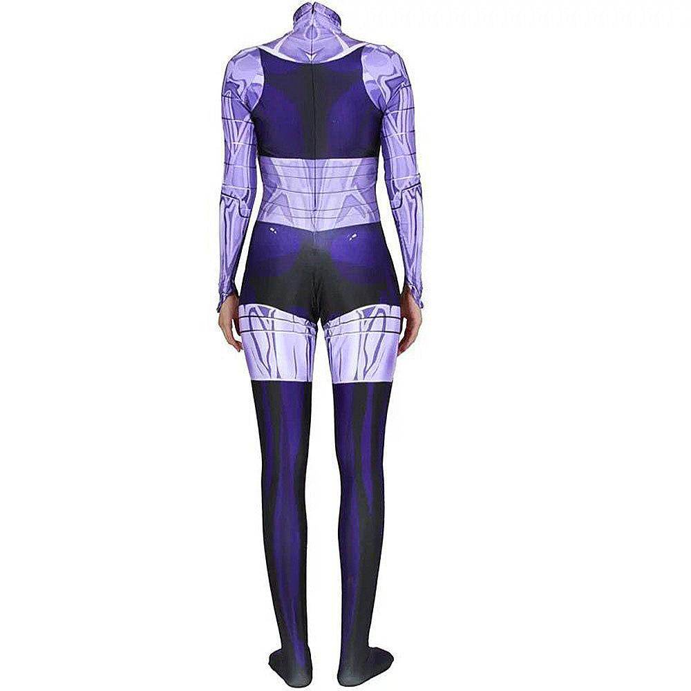 Komand'r Blackfire Costume Jumpsuit Bodysuit Titans Cosplay Halloween - zzcosplay