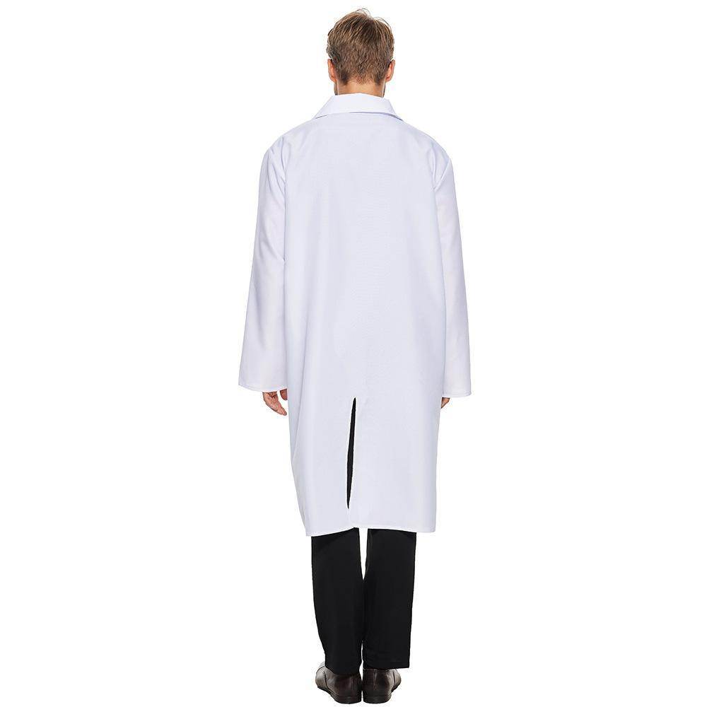 Mad Scientist Coat with Wig Halloween carnival costume for Adult - zzcosplay