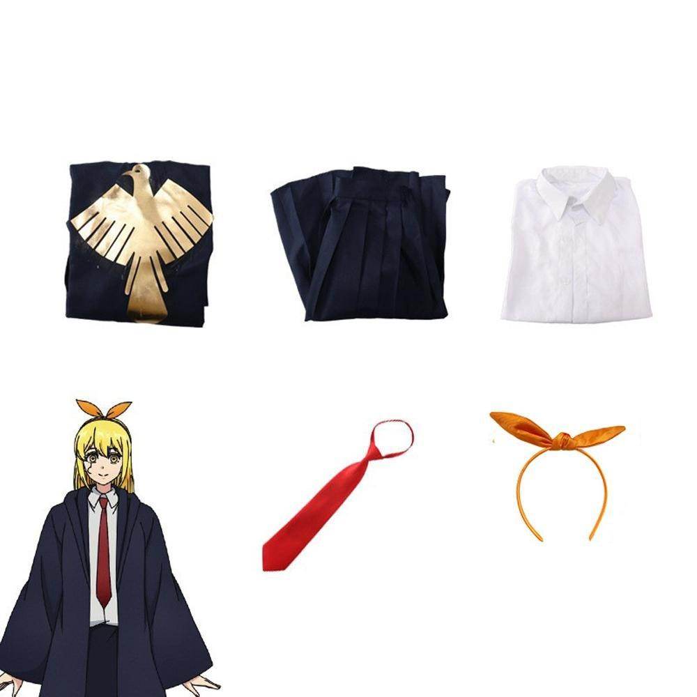 Mashle Magic and Muscles Lemon Irvine Cloak School Uniform Cosplay Costume - zzcosplay