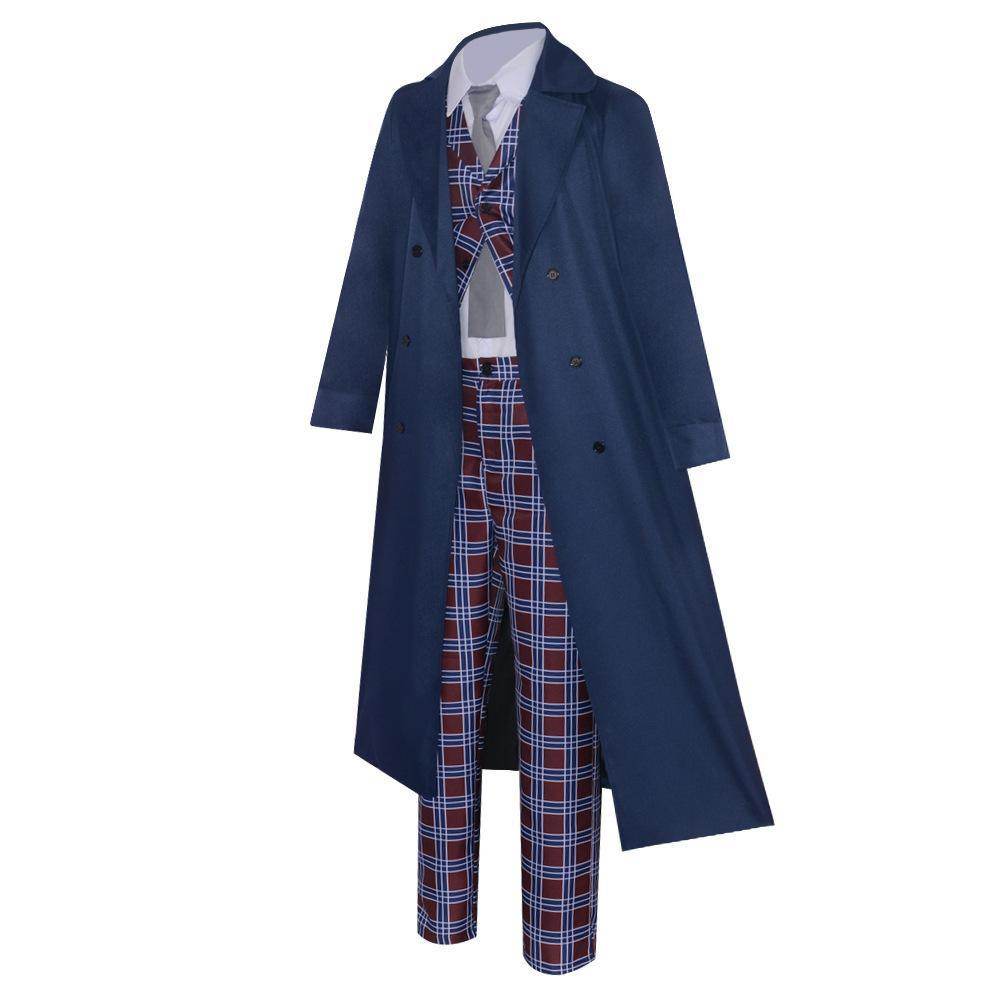 Movie Doctor Who British style retro elegant men's cosplay costume - zzcosplay