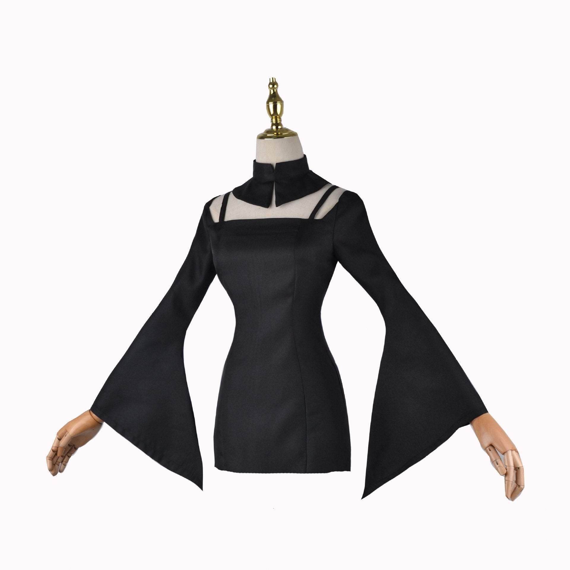 My Dress-Up Darling Marin Kitagawa Dress Cosplay Costume Halloween Black Outfits Dresses For Women - zzcosplay