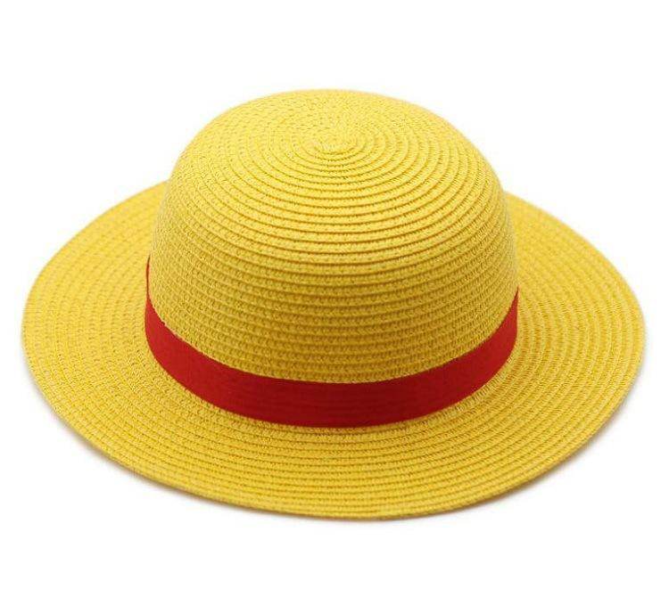 one picece luffy costume Anime Cosplay with straw hat Whole Set - zzcosplay
