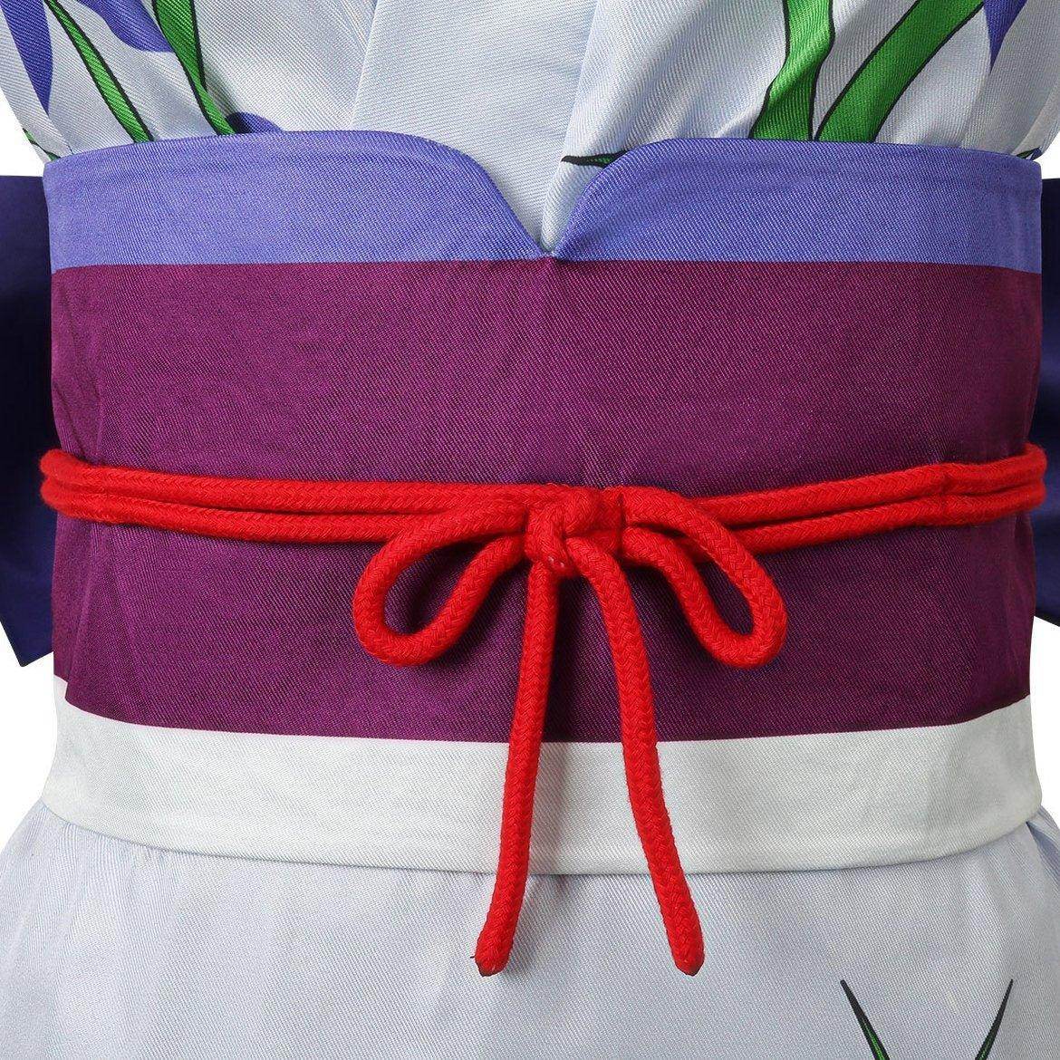 One Piece Nico Robin Costumes Japanese Anime Kimono Robe Fancy cosplay - zzcosplay