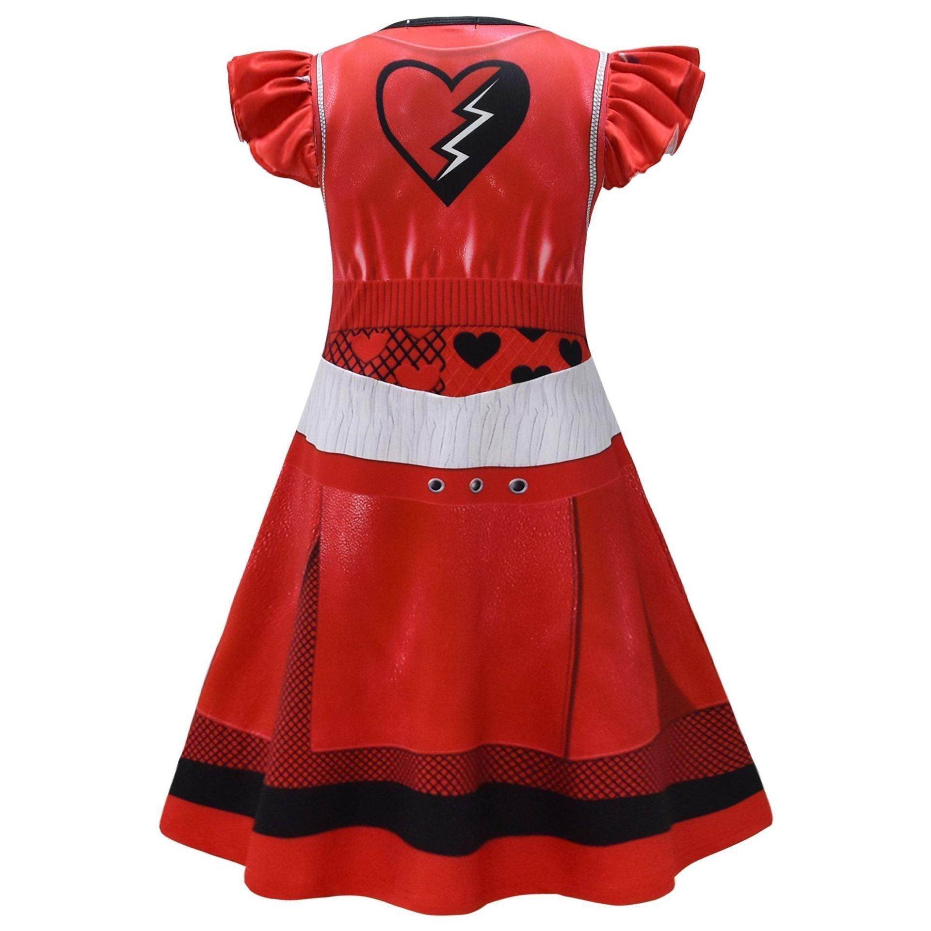 Red from Descendants 4 Queen of Hearts Costume Dresses - zzcosplay
