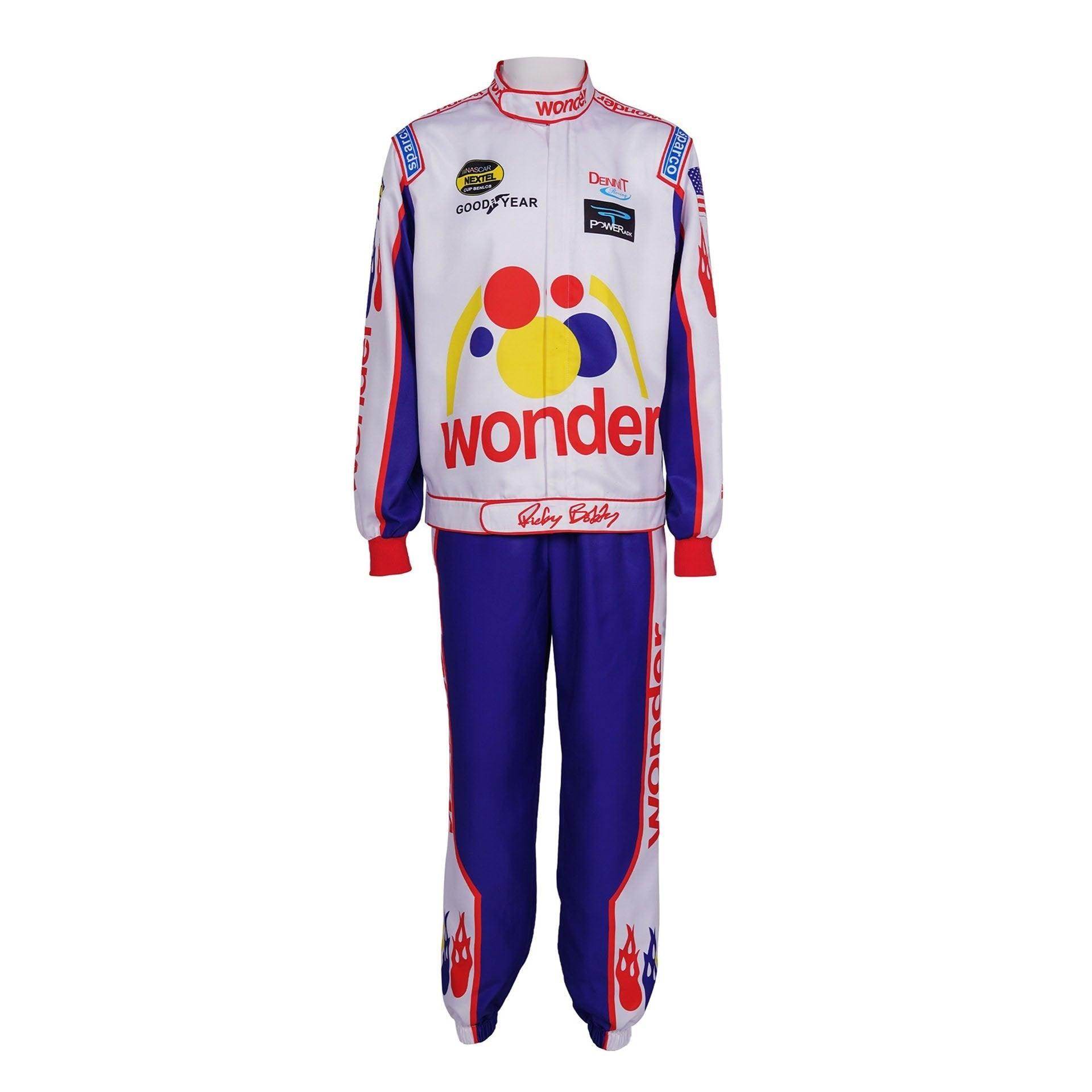 Ricky Bobby Nascar Cosplay Costume Talladega Nights Wonder Bread Racing Apparel - zzcosplay