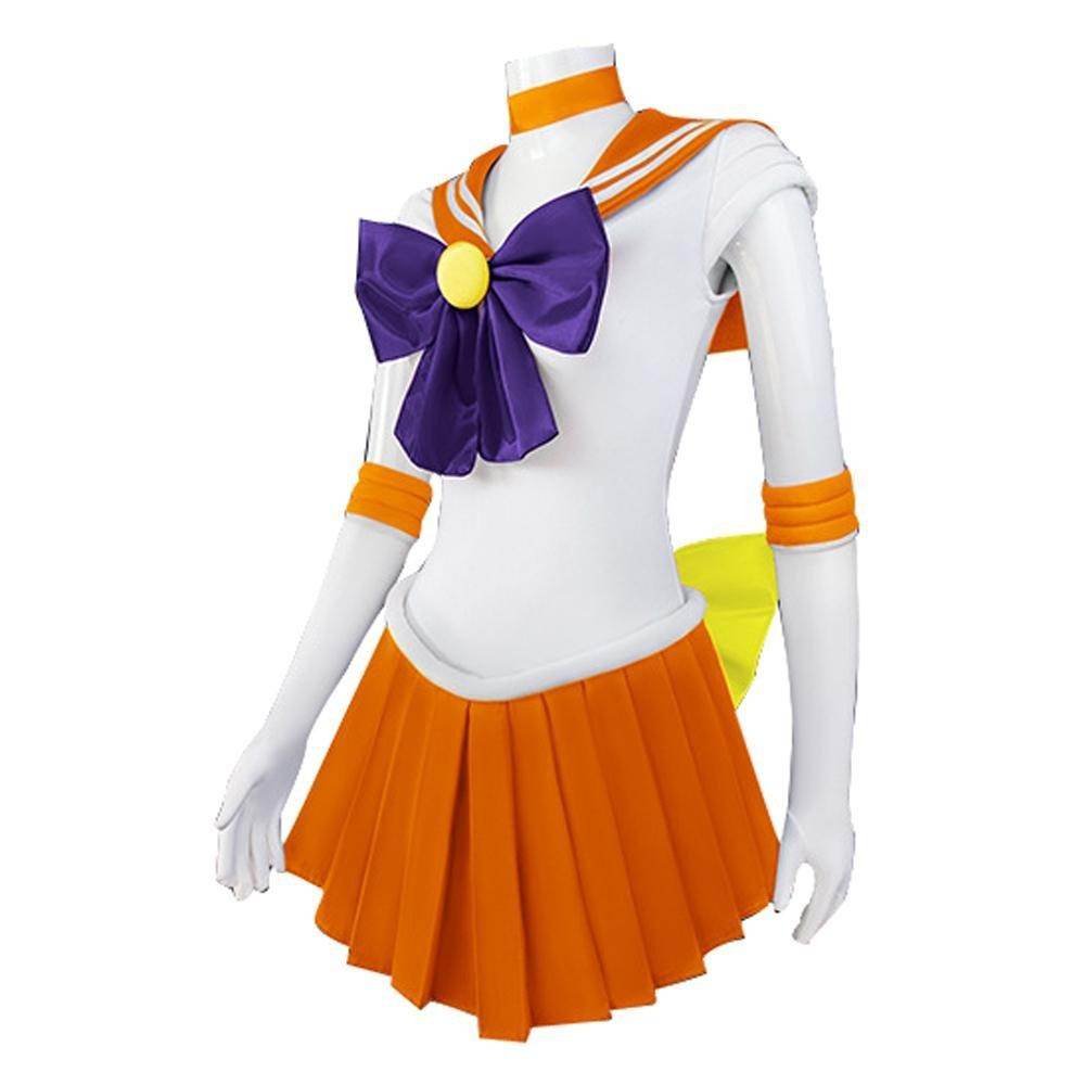 Sailor Moon Minako Aino Costume Uniform Cosplay Dress Outfits Halloween Suit - zzcosplay