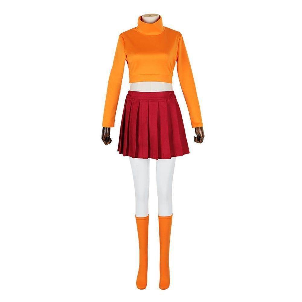 Scoob Scooby-Doo Velma Daphne Costume Cosplay - zzcosplay