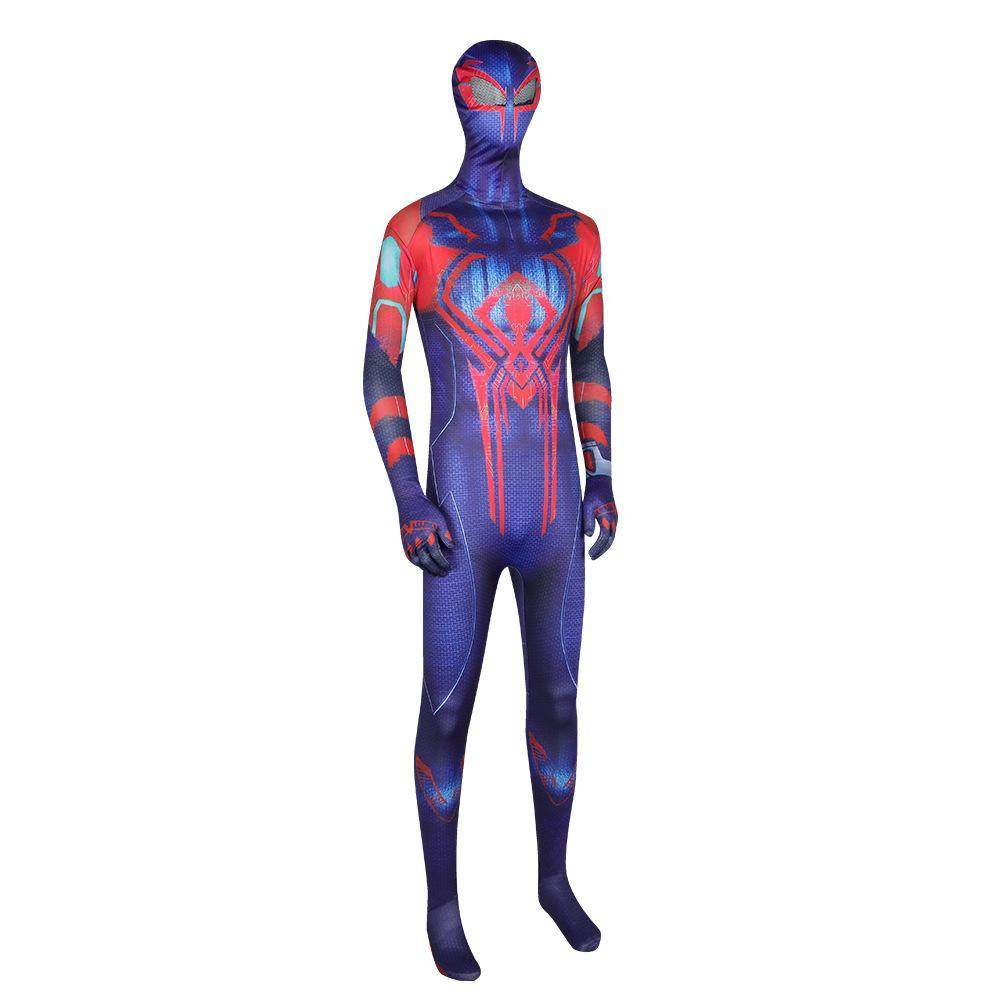 Spider Man Across the Spider Verse Miguel O'Hara Zentai Cosplay Costume Outfits Halloween Carnival Suit Adults - zzcosplay