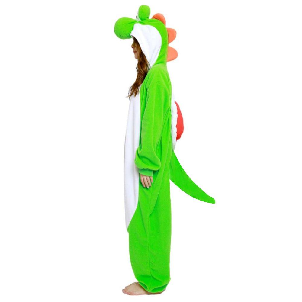 Super Mario Yoshi kigurumi Costume Onesies Halloween - Pajamasbuy